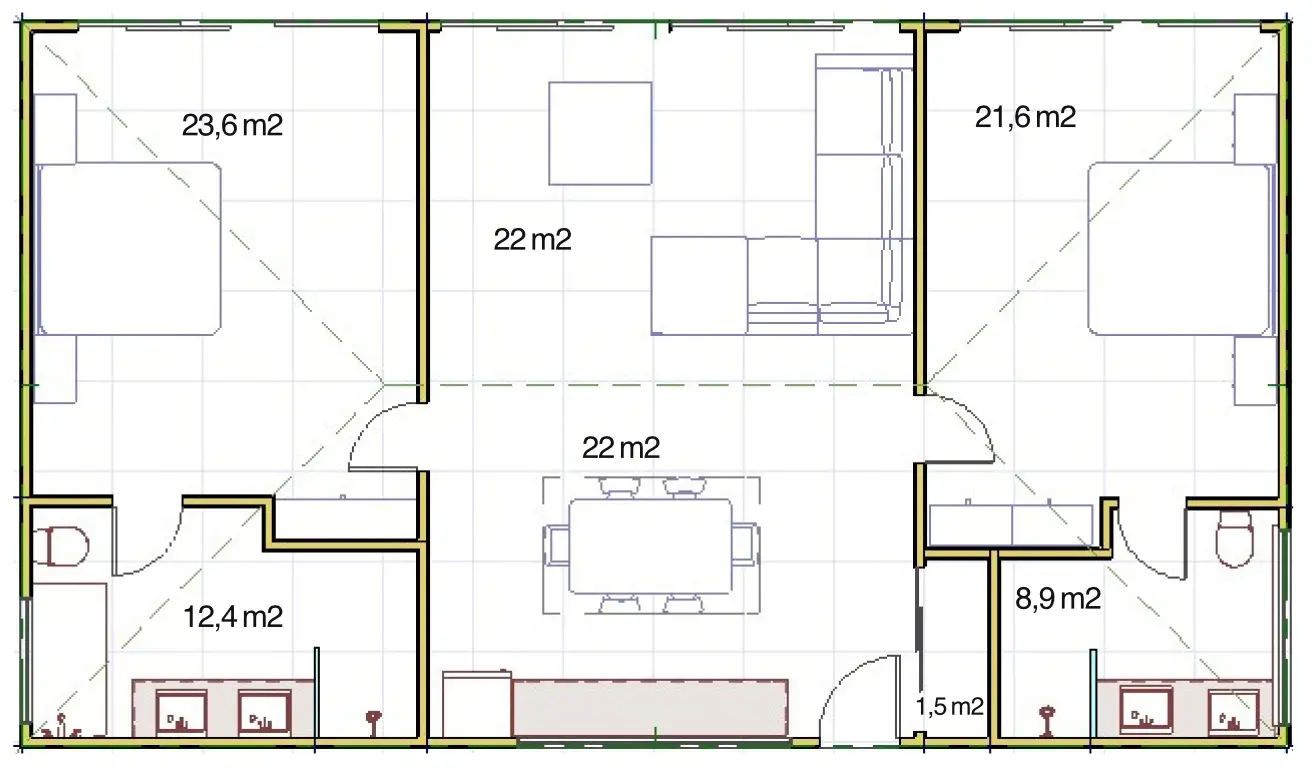 Manoa - Plan - Villa